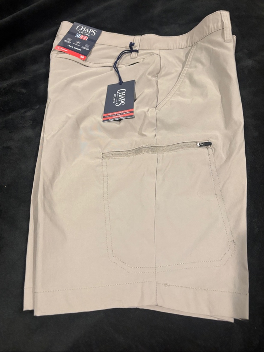 Chaps Men’s Light Tan Chino Shorts